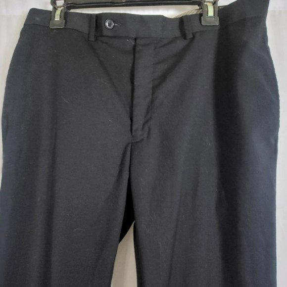 Calvin Klein Men’s Dress Pants 34x32 Black Straight Fit - Picture 4 of 16